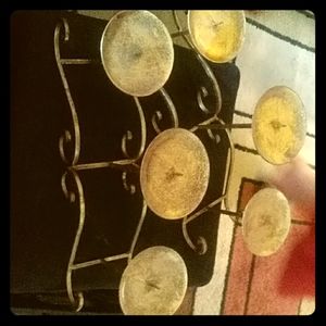 Pair of candle holders